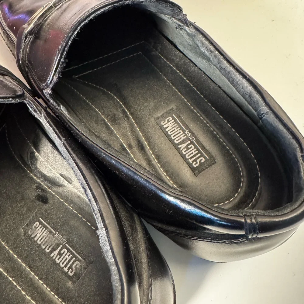 Stacy Adam’s Elegant Black Leather Men's Loafers